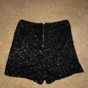 Sequin Shorts